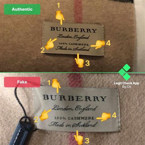 burberry scarf replica vs real|genuine burberry scarf.